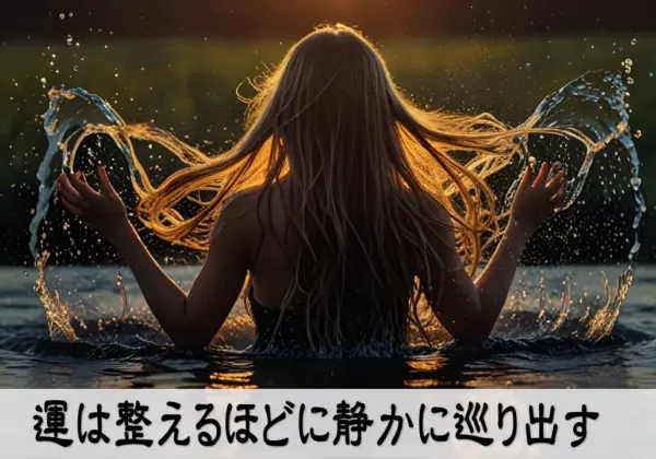 運は整えるほど静かに巡り出す