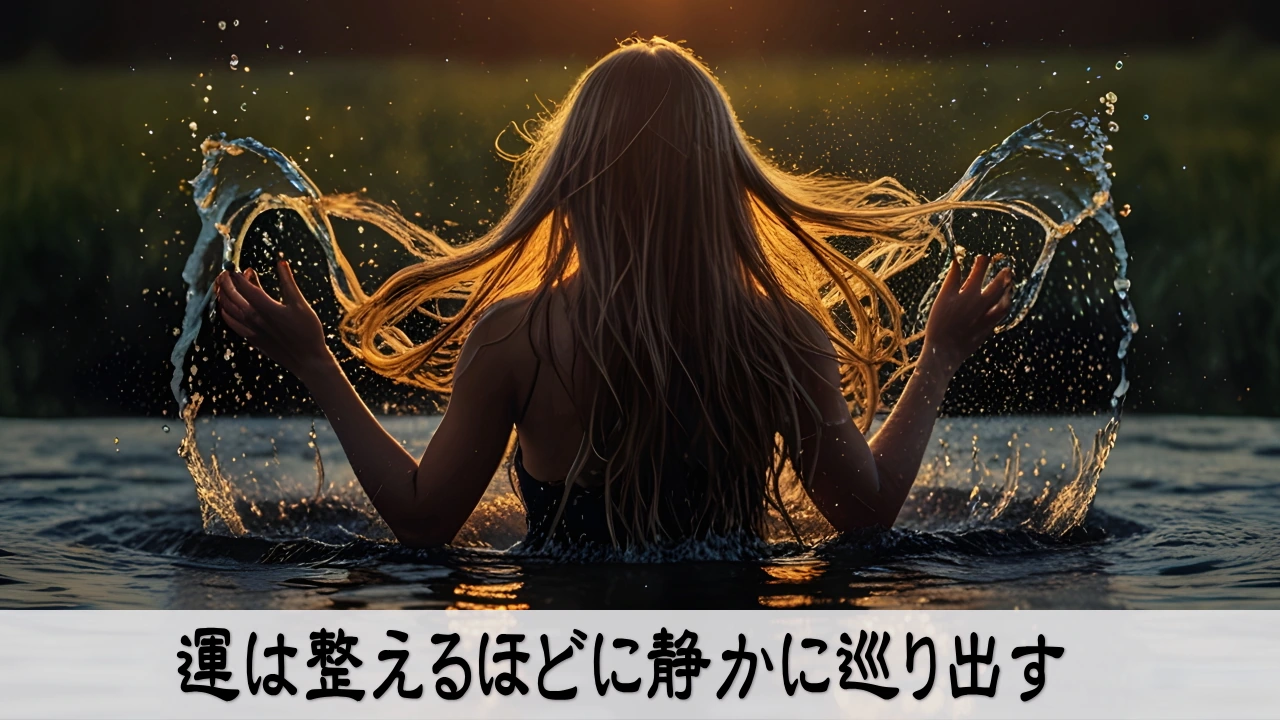 運は整えるほど静かに巡り出す