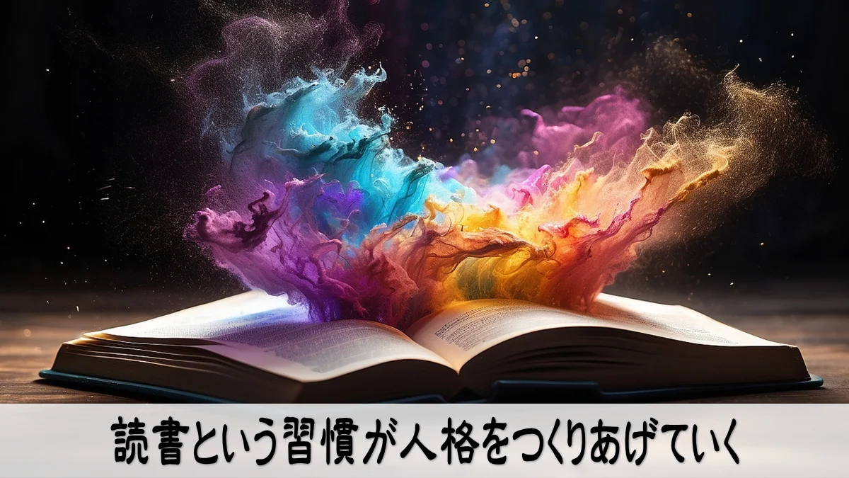 読書という習慣が人格をつくりあげていく