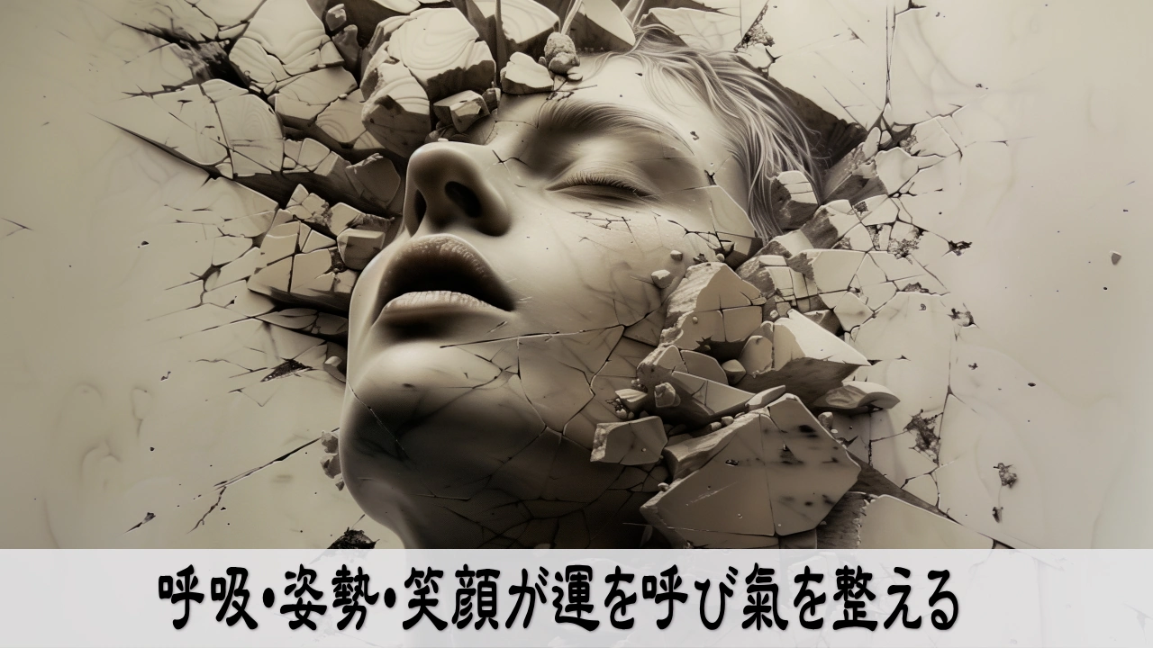 呼吸・姿勢・笑顔が運を呼び氣を整える
