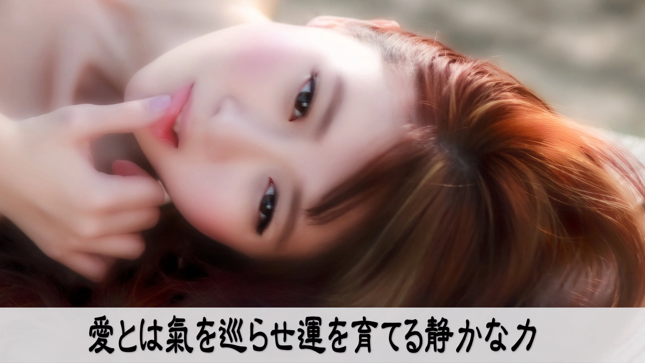 愛とは氣を巡らせ運を育てる静かな力