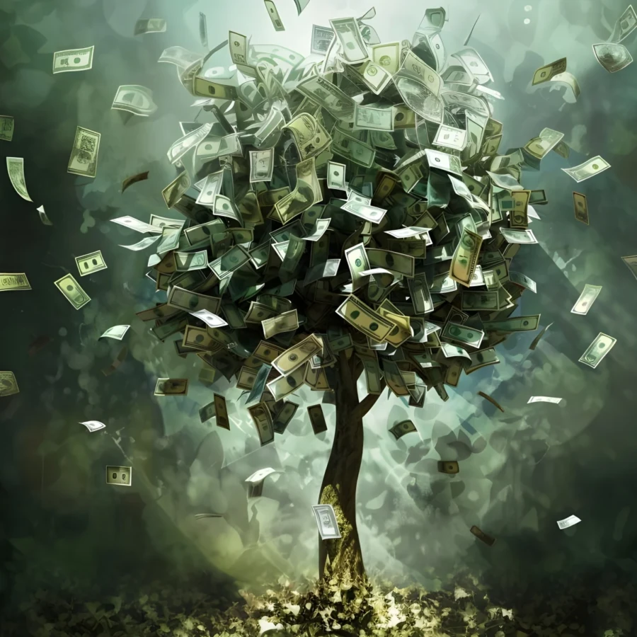 お金の流れを選ぶ整える安心感のイメージ