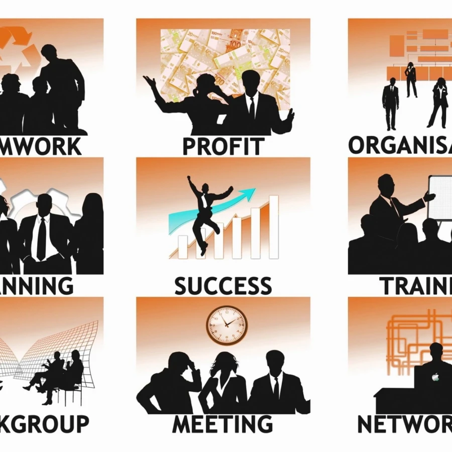 仕事を三つに絞った経営者が、落ち着いて利益の流れを整える明るい情景