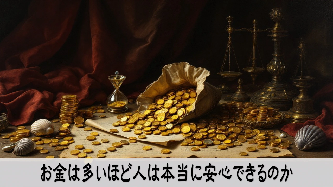 お金が多いほど安心できるのかを問い直し不安から距離を取る