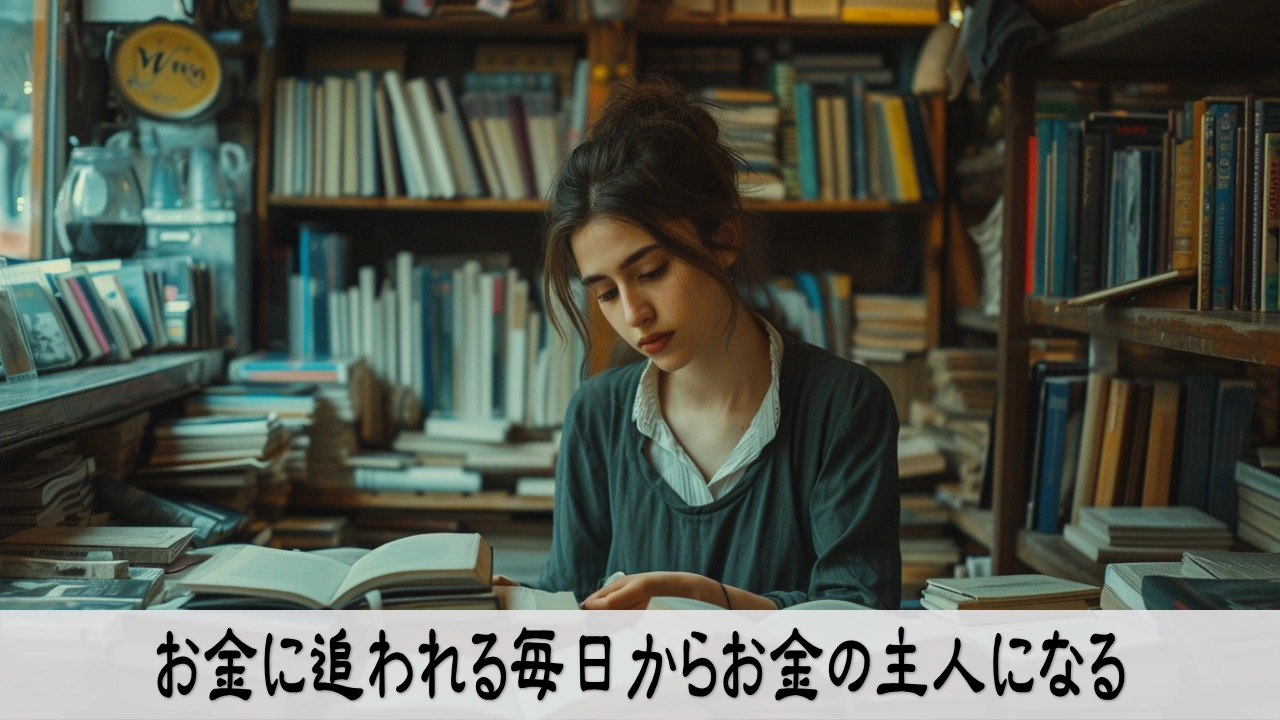お金に追われる毎日を見直しお金の主人として落ち着いて生きる