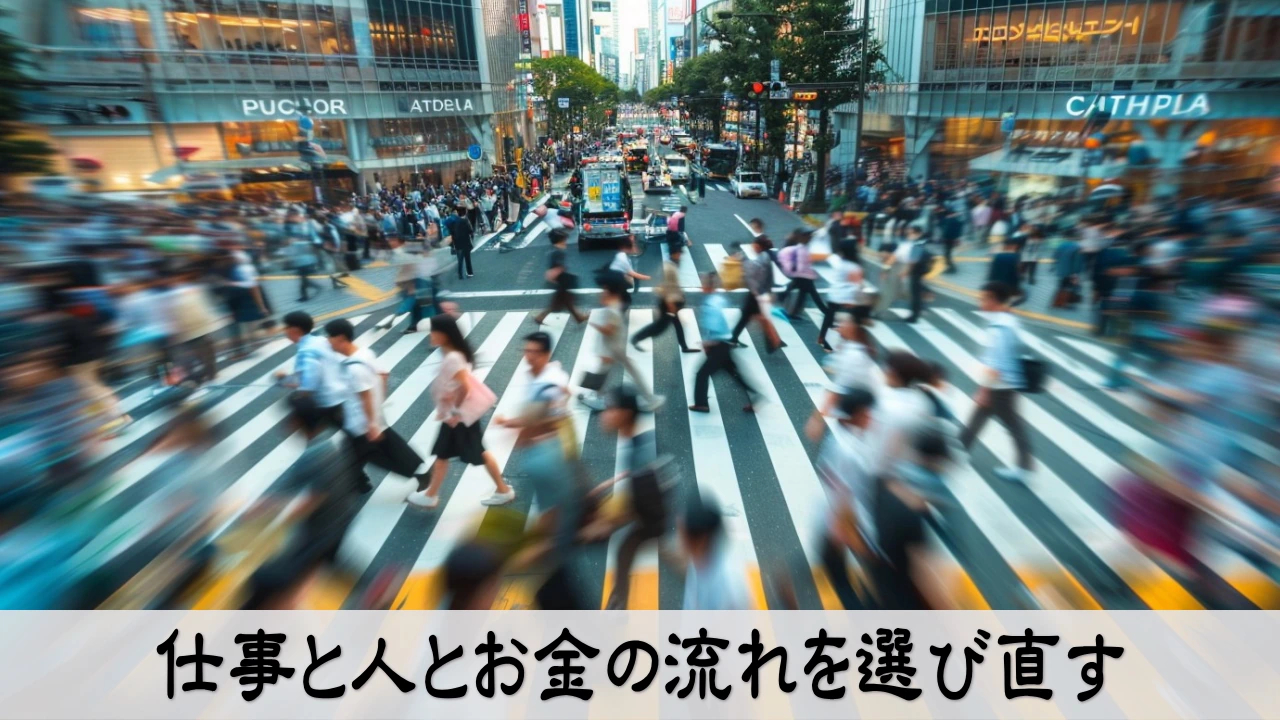 仕事と人間関係とお金の流れを選び直し落ち着いた判断へ戻る画像