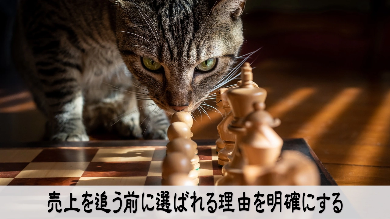 小さな会社が選ばれる理由を明確にし利益の流れを整える