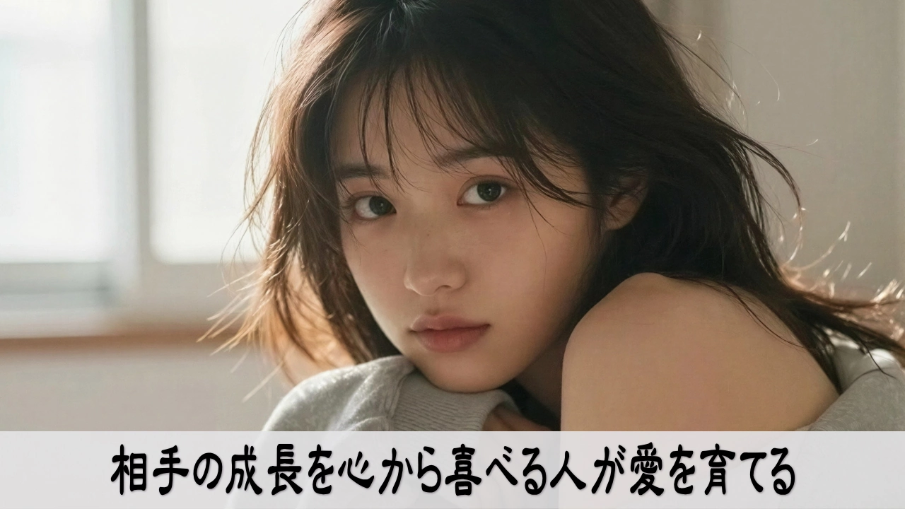 相手の成長を喜び信頼と愛を育てる温かな関係