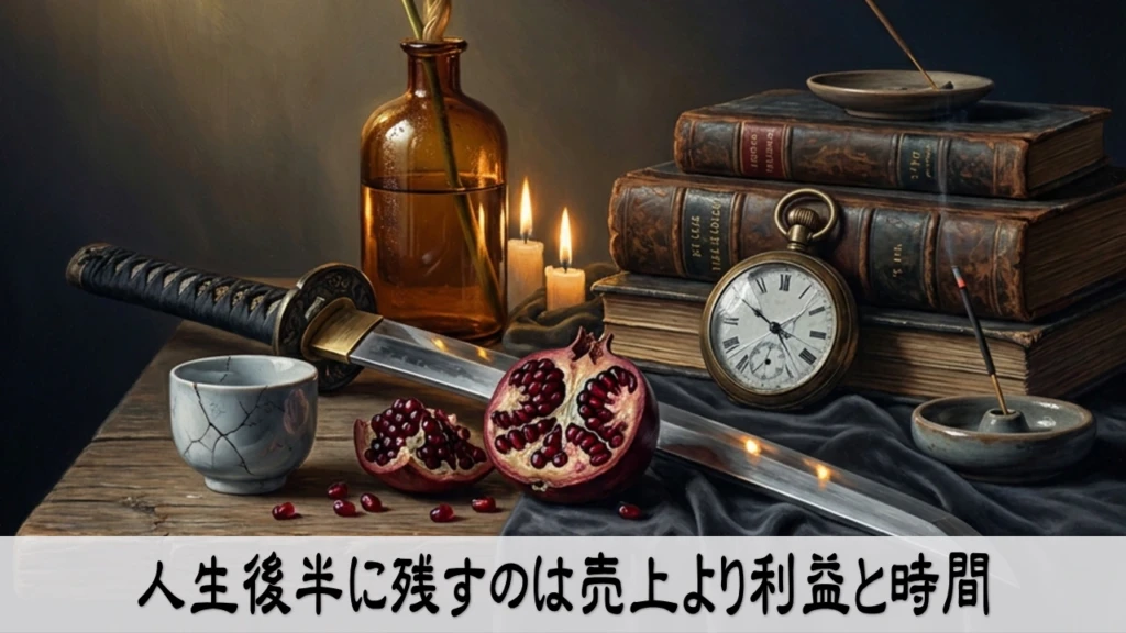 売上を追う経営を見直し人生後半に利益と時間を残す