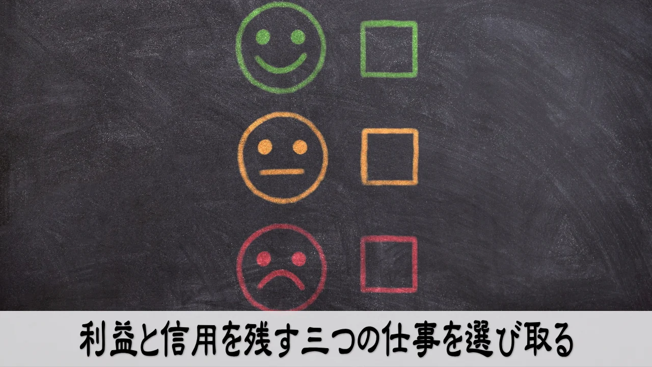 利益と信用を残す仕事を選び将来への手応えを感じる経営者