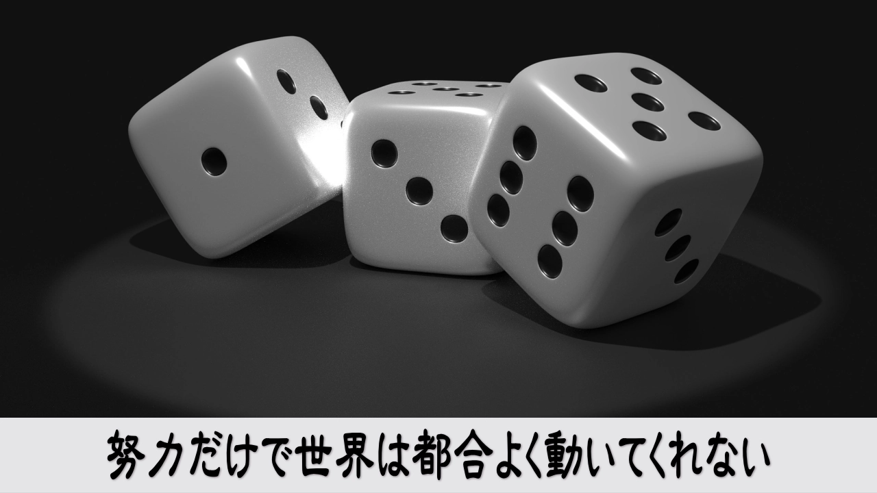 努力と現実のずれを見直す