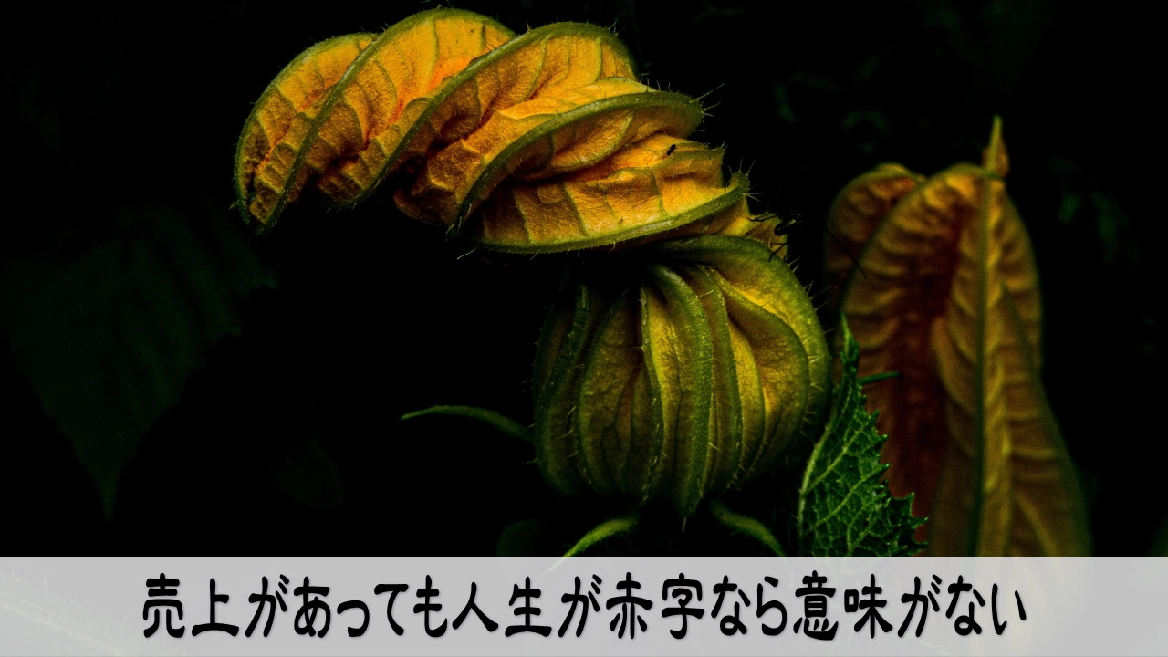 売上の裏にある代価を確かめる