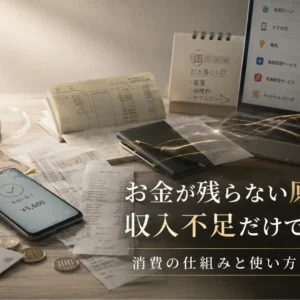 お金の使い方を見直せばお金は残る｜資本主義の罠と未来の支払い