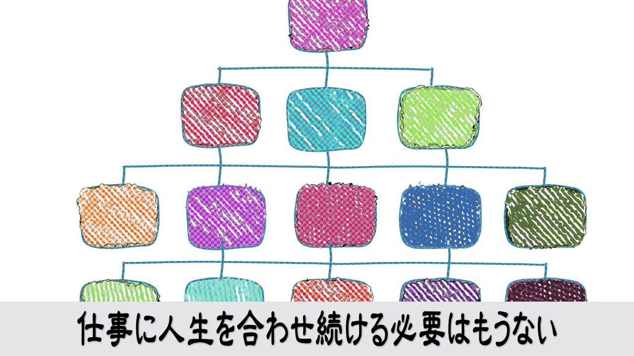 経営者が目先の仕事に追われ人生の時間を後回しにする焦燥感のあるイメージ